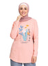 Powder Rose Printed Long - Sleeve Design 45 - Khotwh